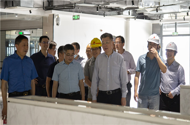 合肥市委常委、副市长路军赴安徽公司合肥市第六中学新校区项目调研