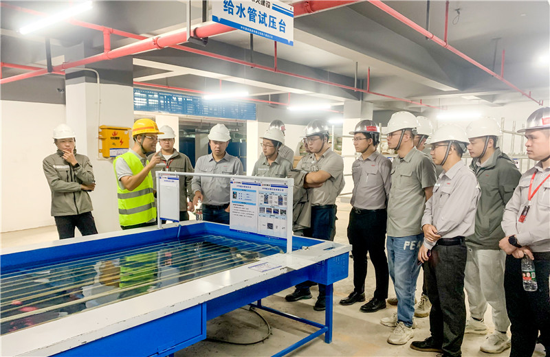 11月5日   ，2022年万科集团工程系统“谷雨行动”第二期现场交流会在人生就是博八建南宁万科金域国际二期项目举行。